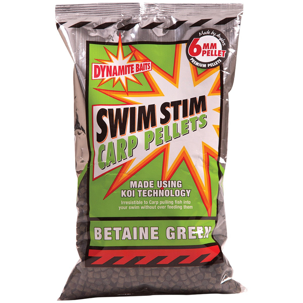 DYNAMITE DYNAMITE Swimstim - Betaine Green Pellets DYNAMITE Swimstim - Betaine Green 6mm - Parkfield Angling Centre