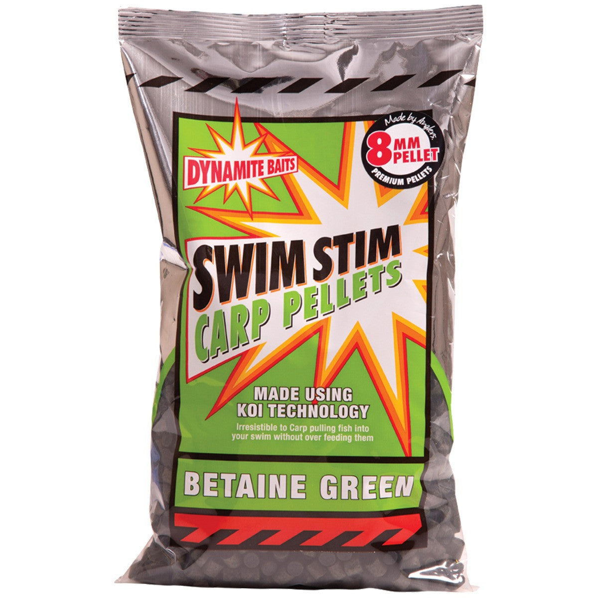 DYNAMITE DYNAMITE Swimstim - Betaine Green Pellets DYNAMITE Swimstim - Betaine Green 8mm - Parkfield Angling Centre