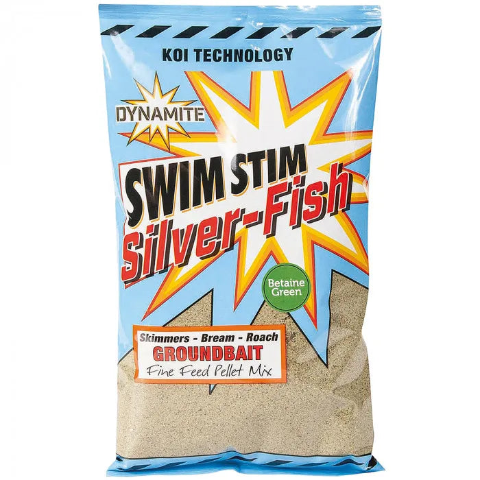 DYNAMITE DYNAMITE Swim Stim Commercial Groundbait - Silver Fish -Green  - Parkfield Angling Centre