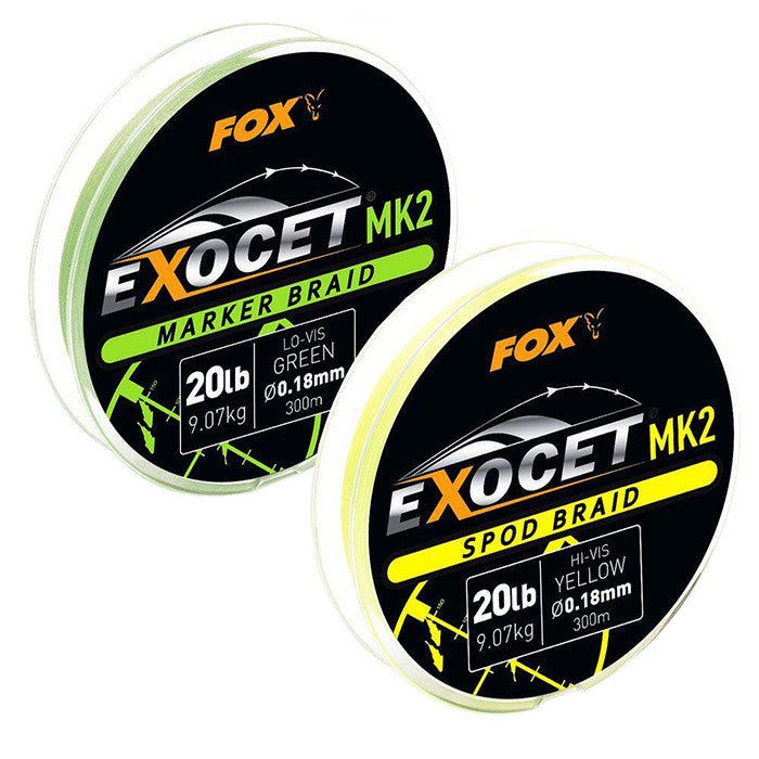 FOX FOX Exocet® MK2 Spod & Marker Braid  - Parkfield Angling Centre