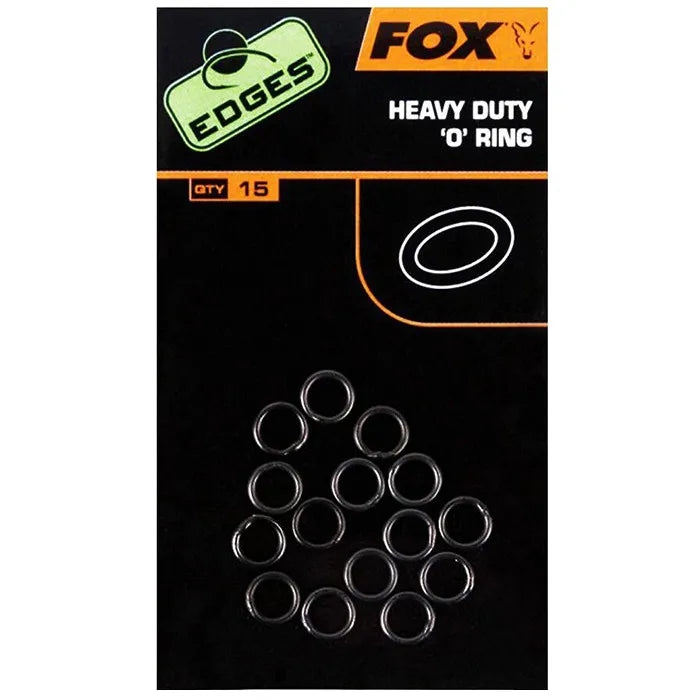 FOX FOX Edges Heavy Duty O Ring x 15  - Parkfield Angling Centre