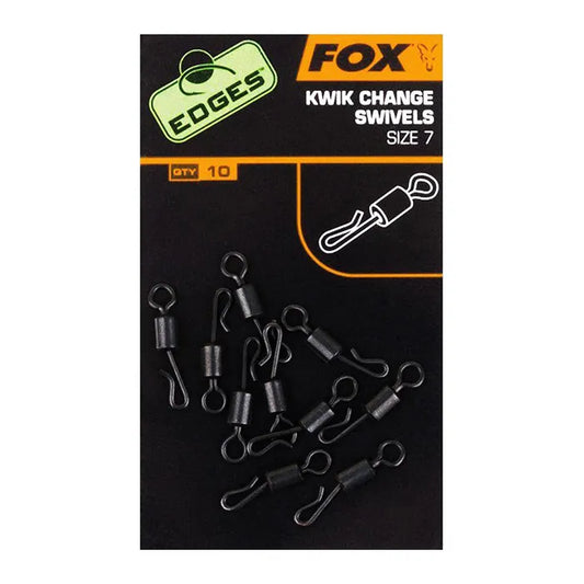 FOX FOX Edges Kwik Change Swivels  - Parkfield Angling Centre