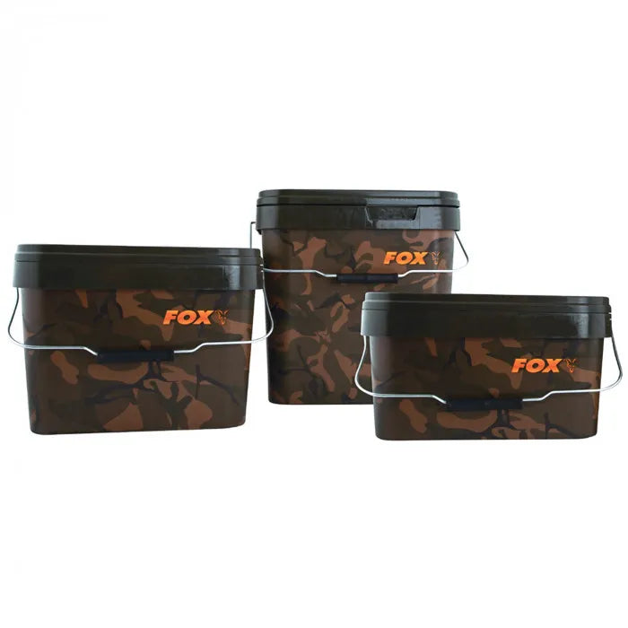 FOX FOX Camo Square Buckets  - Parkfield Angling Centre
