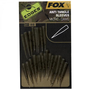 FOX FOX Edges Camo Anti Tangle Sleeves FOX Edges Camo Micro Anti Tangle Sleeves x 25 - Parkfield Angling Centre