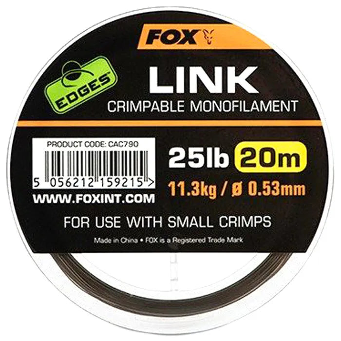FOX FOX Edges Link Crimping Hooklink  - Parkfield Angling Centre