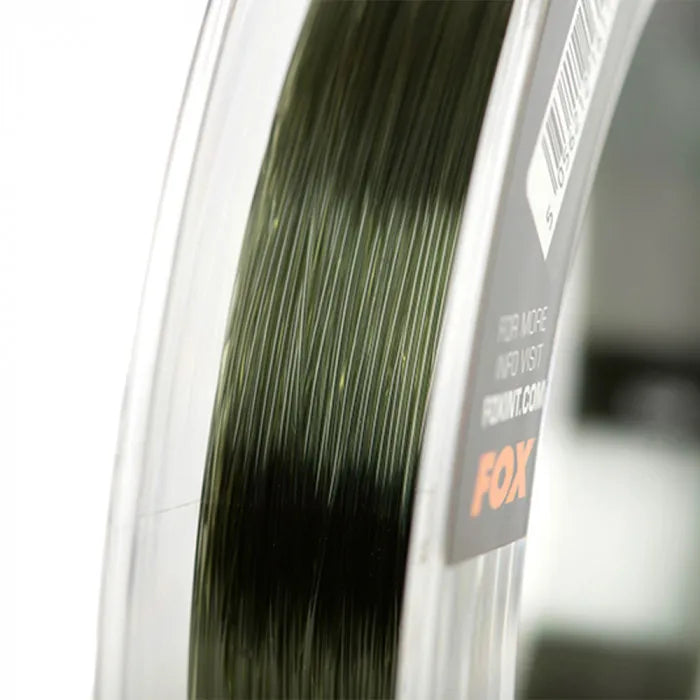 FOX FOX Exocet Pro Lo-Vis Green Double Tapered Fishing Mainline 300m  - Parkfield Angling Centre