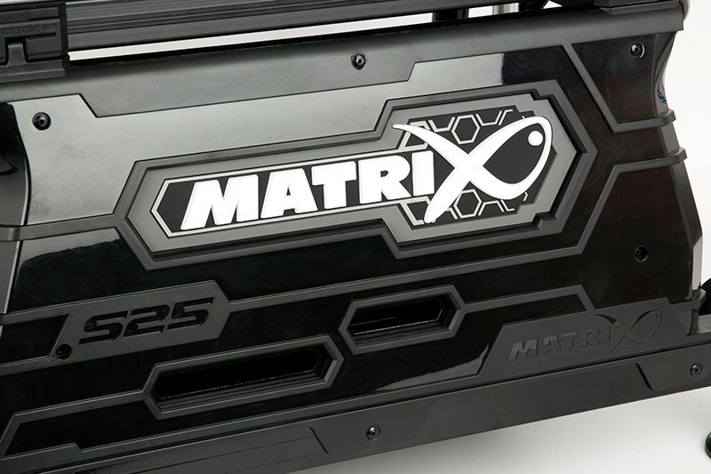 MATRIX MATRIX S25 Superbox Black  - Parkfield Angling Centre