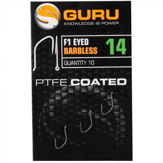 GURU GURU F1 Eyed Hooks  - Parkfield Angling Centre