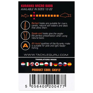 GURU GURU Kuranku Barbed Hooks  - Parkfield Angling Centre