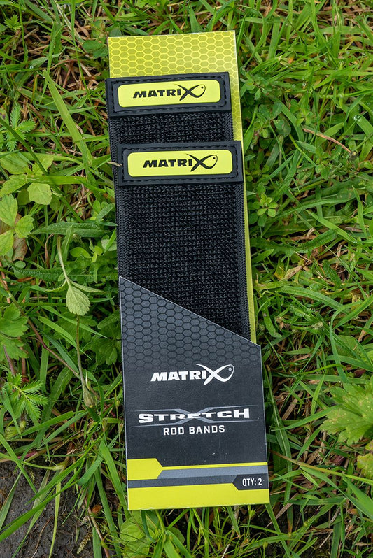 MATRIX MATRIX X-Stretch Rod Bands x2  - Parkfield Angling Centre