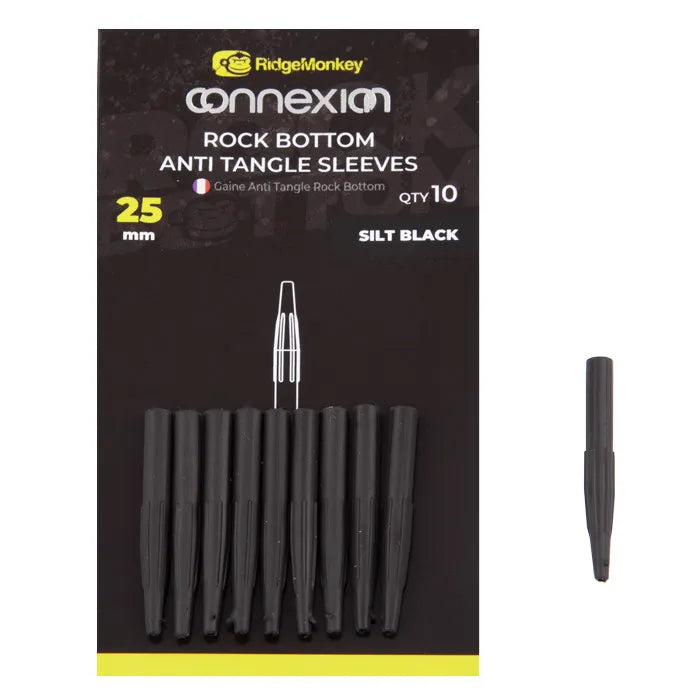 RIDGEMONKEY RIDGEMONKEY Connexion Rock Bottom Tungsten Anti Tangle Sleeves RIDGEMONKEY Connexion Rock Bottom Tungsten Anti Tangle Sleeves Short - Parkfield Angling Centre