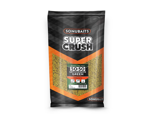 SONU SONU 50:50 Method & Paste Green 2Kg  - Parkfield Angling Centre