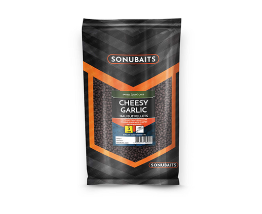 SONU SONU Cheesy Garlic Halibut Pellets  - Parkfield Angling Centre