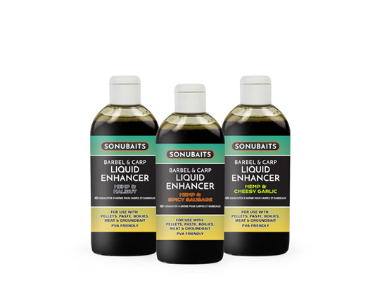 SONU SONU Barbel & Carp Liquid Enhancers  - Parkfield Angling Centre